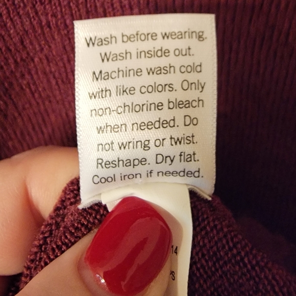 Maroon Sweater - Picture 6 of 7